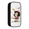 Fashion M-Mafaldas Autumn Leaves Pencil Cases Cartoon Pencilcases Pen Holder Kids Large Storage Bag Office Gifts Stationery
