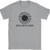 Hold On To Hope T-Shirt Beautiful Flower Motivational Gift Graphic Tee