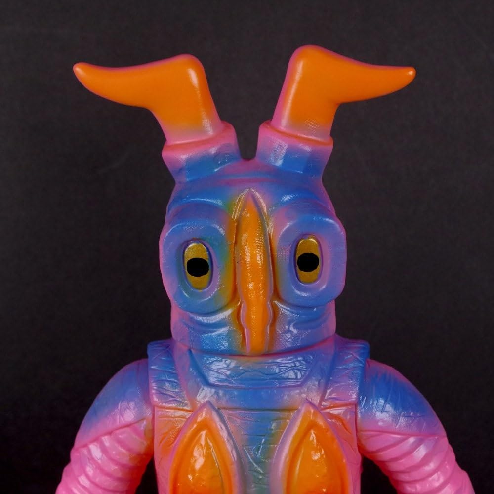 Bullmark Zetton Pink Color Reprint Soft Vinyl Ultraman