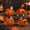 Creative Resin Crafts Halloween Pumpkin Ghost Bat Skull Figurine Cute Figurines Tabletop Ornaments for Home Party Shelf Mantels Decorations