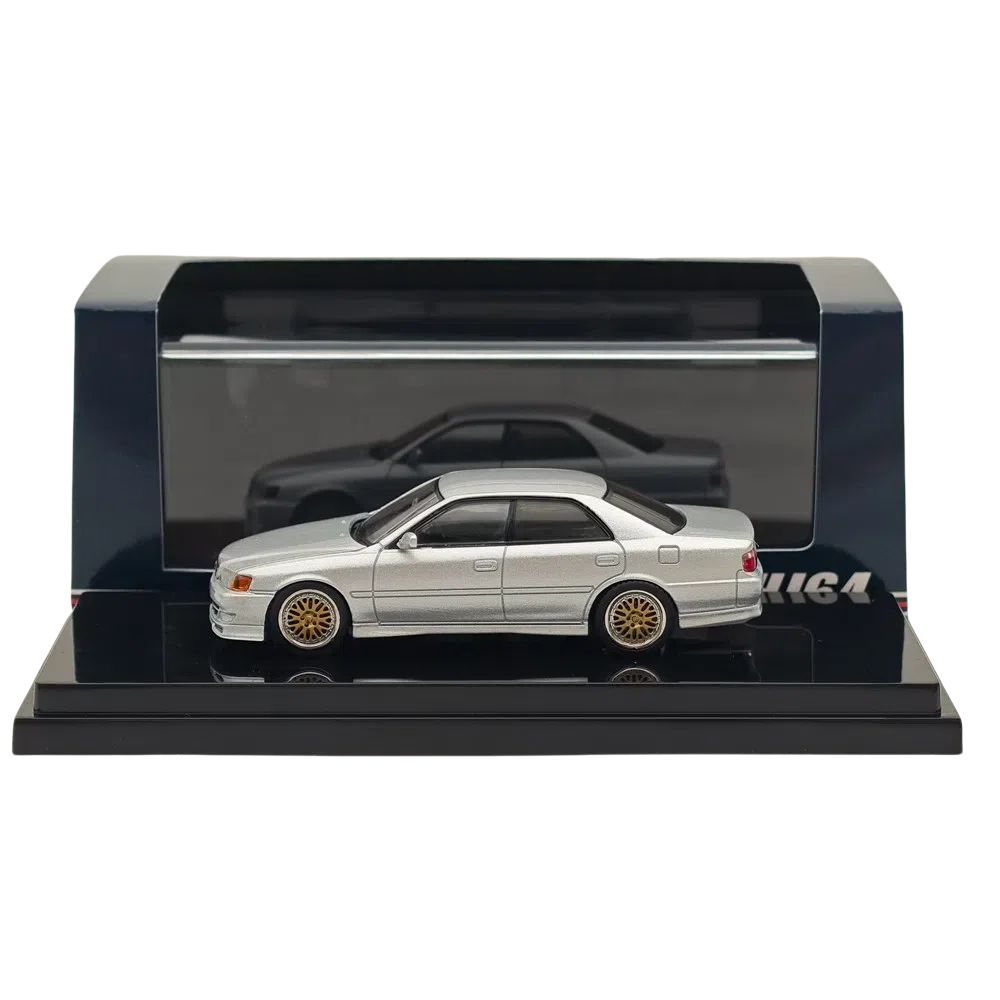 Hobby HJ 1/64 for CHASER TOURER V (JZX100) 1998 JDM STYLE Diecast Model Car Miniature Limited Collection Toy Vehicle Models