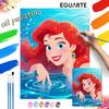 Digital Oil Painting Mermaid Underwater Art Painting Handmade Diy Home Decorations