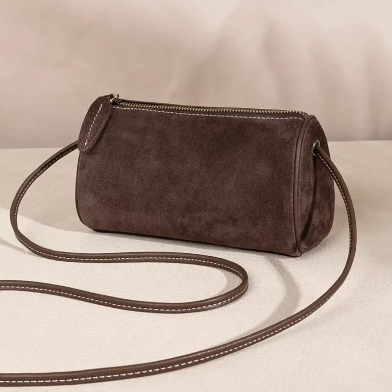 

Нишевая, Модная, Повседневная и Ретро Сумка, Универсальная Сумка-ведро, Женская Сумка через плечо кофейный