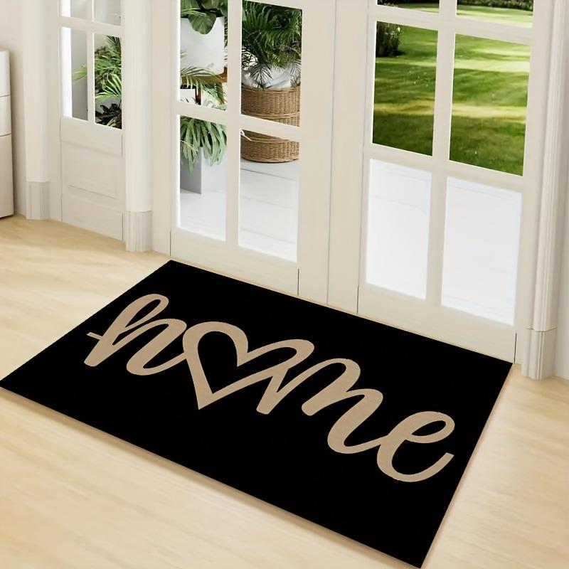 1 love doormat for entrance door, bathroom, living room, home decoration, spring decoration
