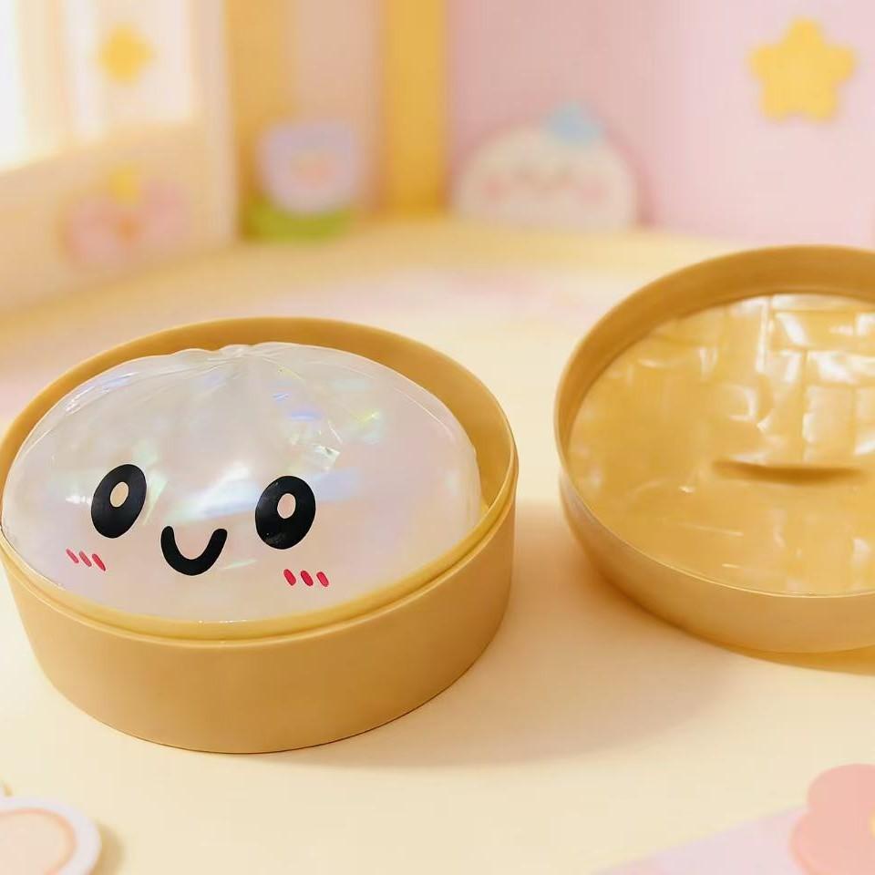 Hot Dumpling Decompression Squish Balls Reusable Low Rebound Stress Dough Toys For Home Office Decoration Daily Gifts