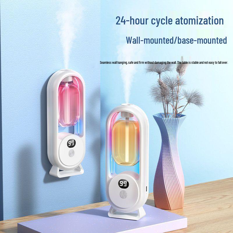 Intelligent Timed Aroma Diffuser with Automatic Essential Oil for Home Toilets