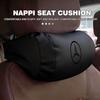 For Benz Car Logo Seat Headrest Leather Neck Pillow Decorative Accessories AMG Exclusive W204 W222 W205 W203 W213 W124 W108 W126