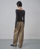 MUSINSA STANDARD WOMAN Curved Chino Pants [Beige]