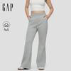 Gap Women's 2025 Fall Embroidered Logo Fleece Flare Sweatpants