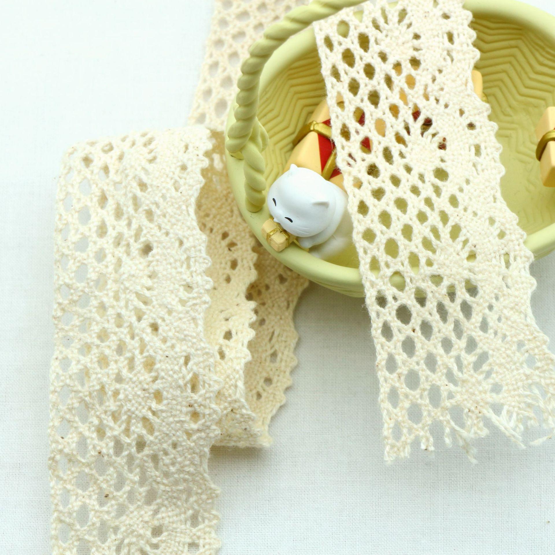 Хлопковое Кружево, Аксессуары для Одежды, Водорастворимое Чисто Хлопковое Кружево, Кружево для Штор W031