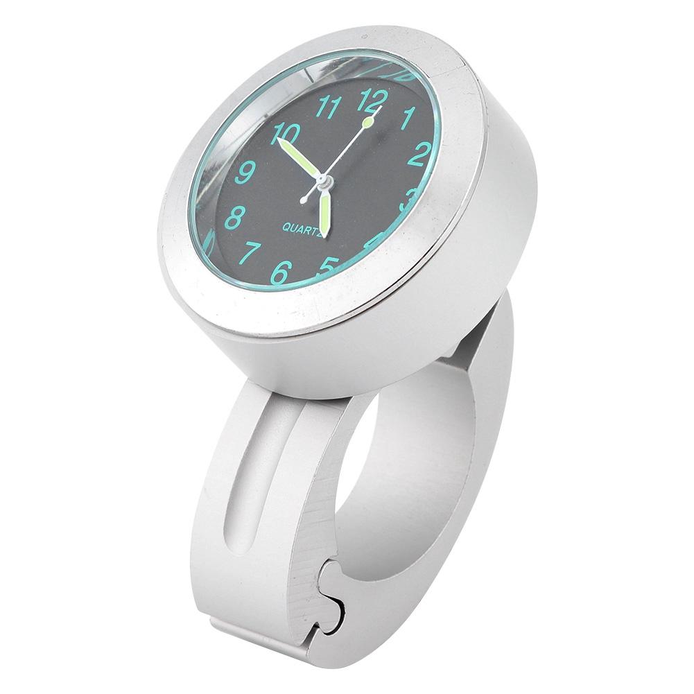 2225mm Motorcycle Handlebar Mount Clock Universal Waterproof Watch Built In
