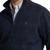 Polo Ralph Lauren FW23 Logo Embroidered Plain Knit Jacket Men Jackets Navy-Blue MNPOKNI16823155-410