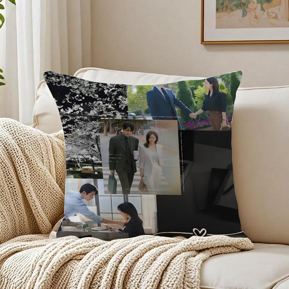 Korean Drama LLove Scout CP Cushion Cover Pillowcase Antidustmite Living Room Sofa Decor Cushion Room