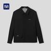 HLA Men's Embroidered Stand Collar Casual Jacket