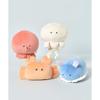 Bleu Bleuet Sea Creature Tenori Mascot Plush Toy - Mochi Mochi, Healing, Character Goods (Sea Slug, Moray Eel, Giant Isopod, Crab)