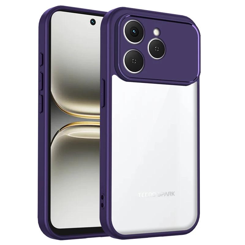 

Прозрачный силиконовый чехол для Tecno Spark 40 Spark 40 Pro Plus Spark 40 Pro + Задняя крышка Бампер Ударопрочный Прозрачные чехлы для телефона Tecno spark 40
