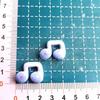 Musical Note Star Resin Accessories: Phone Case, Hair Clip, Tie, Keychain, Sticker