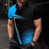 New Cross-border Casual Short Sleeved Polo Shirt Casual Men's Polo Shirt Collar
