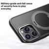 For iPhone 16 Pro Max Magnetic Case Rotating Gear Pivot Kickstand PC+TPU Phone Back Cover