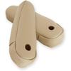 FZJDSD 2 Pcs Beige Leather Seat Armrest Cover Compatible With Lexus RX300 RX330 RX350 2003 2004 2005 2006 2007 2008 2009 With Zippered Design