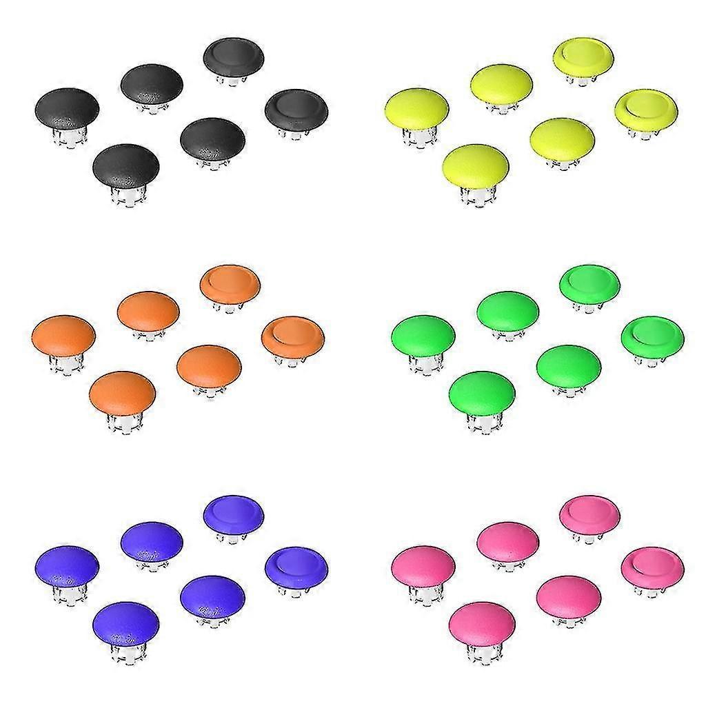 6 Stück Thumbstick-Griffe Kappen Joystick Rocker Abdeckung Für Ps5 Edge Elite Joystick