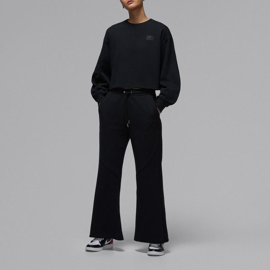 Jordan As W J Flt Flc Ft Sports Lace-Up Solid Color Flared Casual Pants Women Bottoms IF1025010