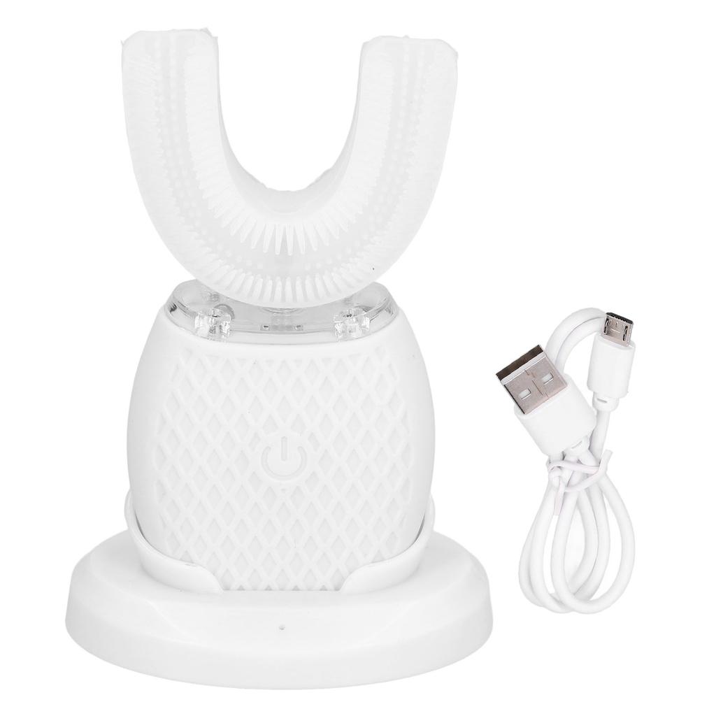 Ultrazvukový automatický zubní kartáček Bělení 360 stupňů Elektrický ultrazvukový zubní kartáček ve tvaru U pro