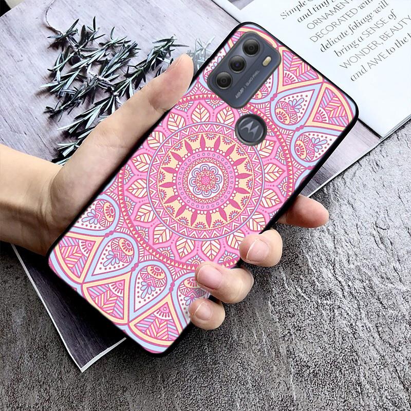 

Чехол для телефона для Moto G86 G85 G75 G15 G05 G56 G72 G53 G54 G84 G60 G31 G32 G24 G 5G G Play Мандала Moto G84