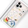 Case for iPhone 17 Pro Max 11 13 Pro 15 16 Air XS Max XR 14 Plus 7 8 12 Mini Soft Phone Cover Crayon Shin Chan Little White