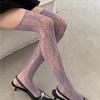 Mesh Design Net Socks Jacquard Small Flowe Hollowed Out Pantyhose  Summer Season