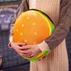 Cartoon Creative Simulation Burger Pillow Plush Toys Children's Birthday Gifts New Year Gifts