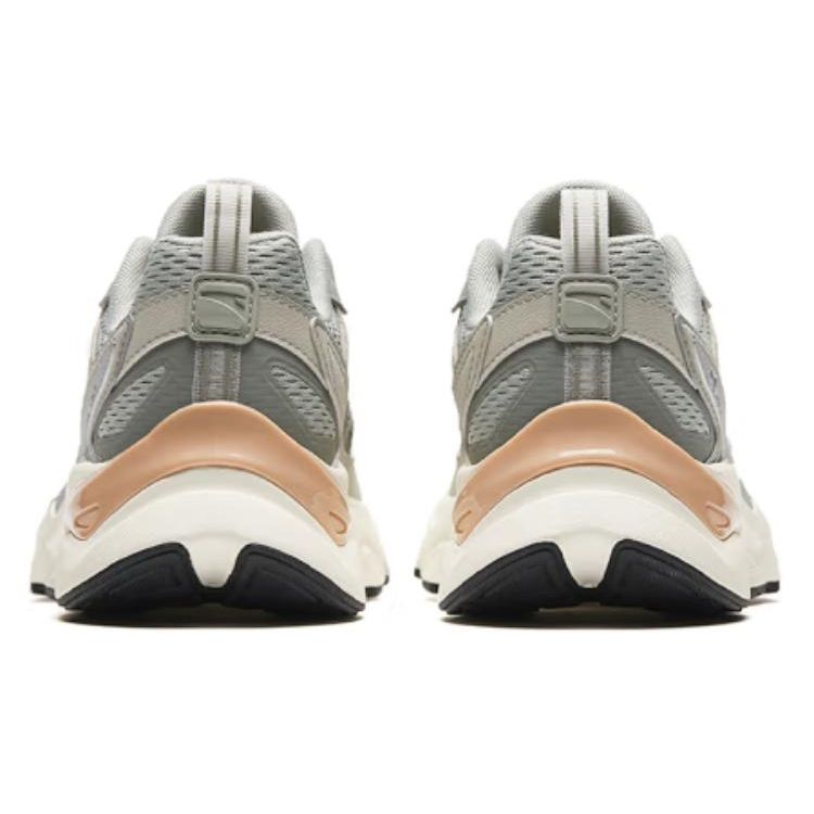 Anta Millennium Glacier Women Retro Trendy Casual Dad Shoes Light Gray Off White Gum 122428890-7