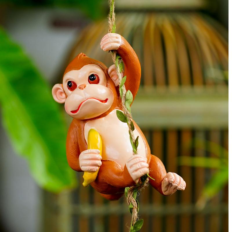 Charming Rabbit Garden & Balcony Hanging Decoration