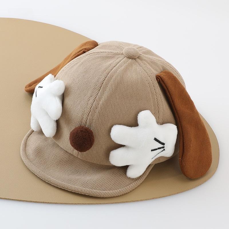 Cute Baby Girl Duckbill Cap With Funny Hands Spring Autumn Sunshade Winter Warm Windproof Toddler Baseball Hat