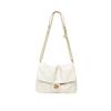 Shoulder Bag, Crossbody Bag, Underarm Bag, Casual Bag, White, Medium Size