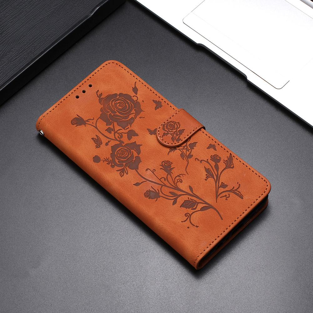 Leather Phone Case For Google Pixel 10A 9A 8A 7A 6A Google Pixel 10 9 8 7 6 Pro Butterfly Embossing Print Card Slot Wallet Cover