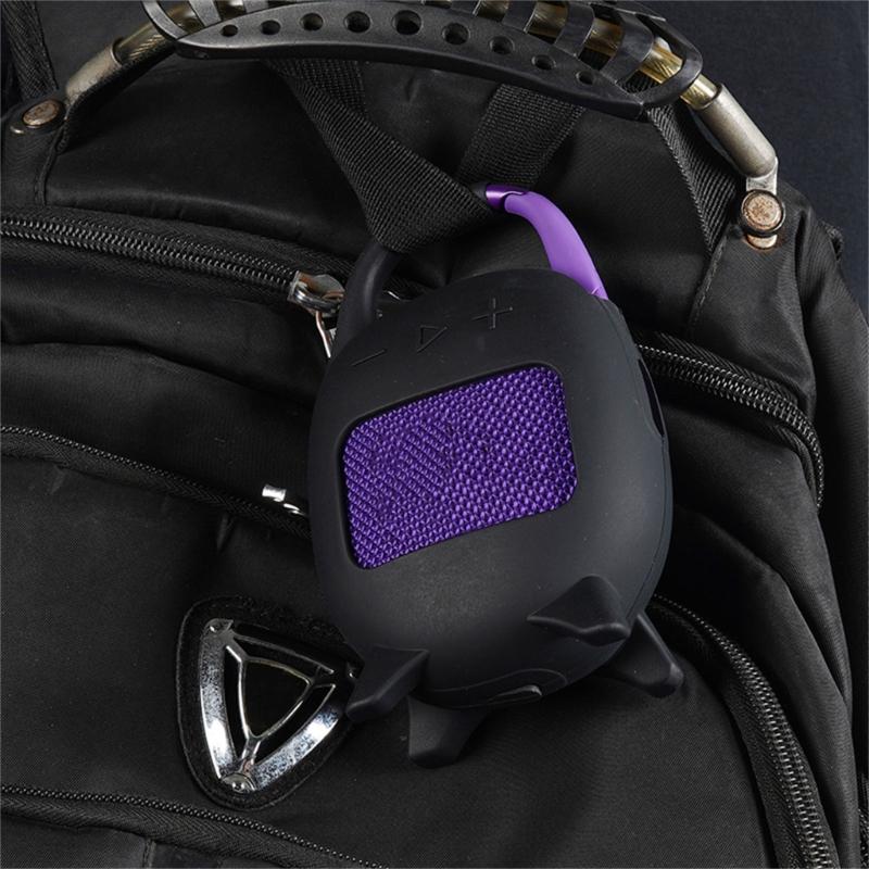 Silicone Speaker Protective Sleeve Speaker Skin Cover Shockproofs AntiDrop Access for Clip 5 Speaker