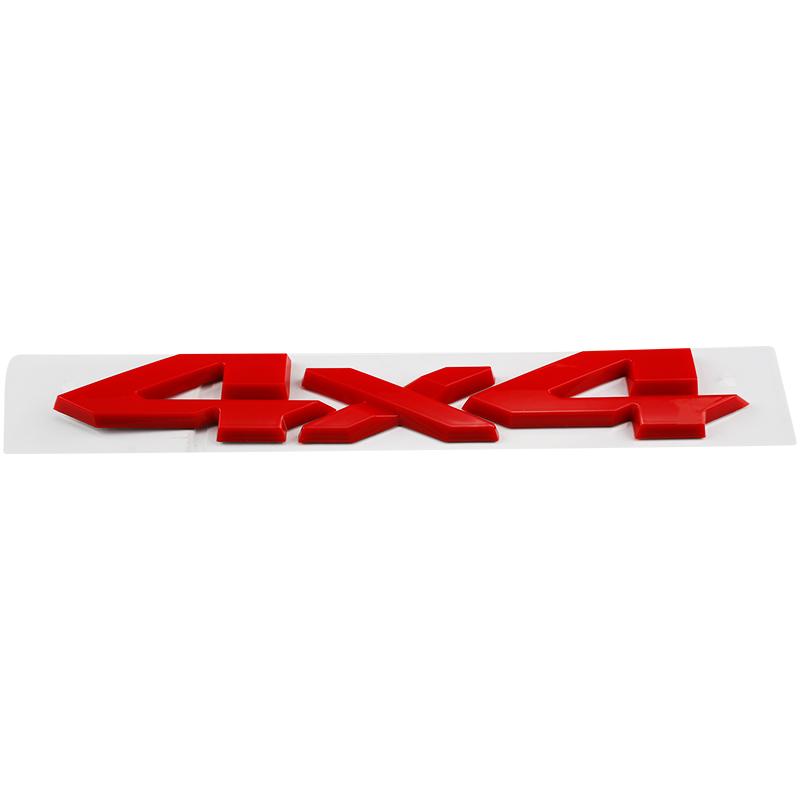 Car ABS 4X4 Trunk Logo Sticker Emblem Badge Decals For Jeep Dodge RAM 1500 2500 3500 Styling Decoration Accessories