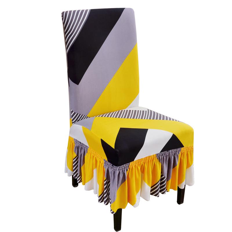 Stretch Spandex Esszimmerstuhlbezüge Schützer Super Passform Bankettstuhl Sitz Überwürfe für el und Hochzeitszeremonie Stuhlrock