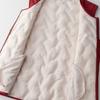 Down vest wife winter wear old lady winter wear round neck white duck down vest