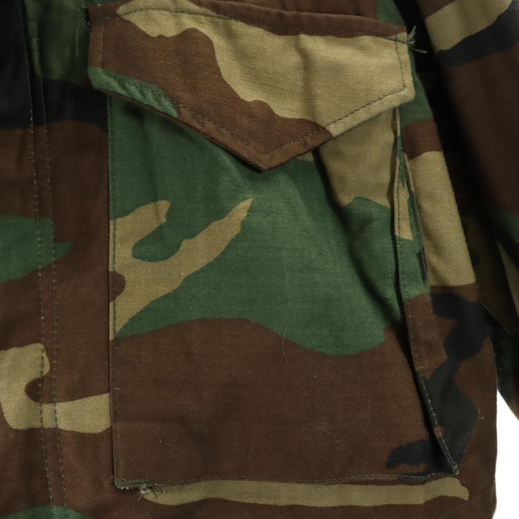 US ARMY 80s Vintage DLA Camouflage Pattern Military Jacket XS Camouflage Men's Used