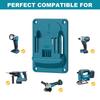 1 Set Wall Mount Electric Tool Holder For Makita 18V Wall Power Mount Storage Battery Bracket Fixing Newest Drill Holder Slots S