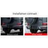 Chrome ABS Rear Bumper Trim For Mercedes Benz G Class W463 G350 G55 G63 19-
