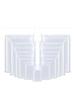 ZISIZ Food-Grade Thickened Transparent Ziplock Bags