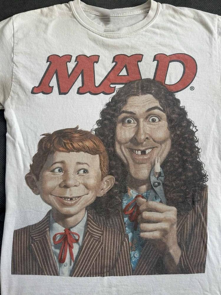 Weird Al Yankovic Mad TV Pulling Teeth Shirt Unisex Funny White S-5XL IM0983 Unisex T-Shirt S