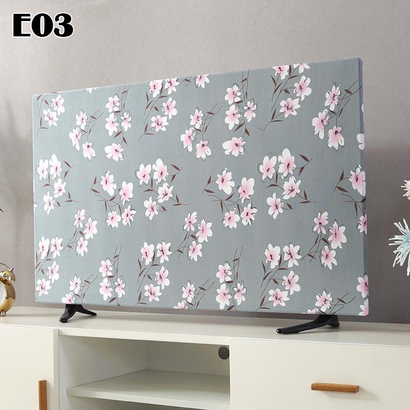 Tv Hood Dust-Proof Cover Towel 32 Inch 43 Inch 50 Inch 55 Inch 65 Inch Household Hanging Lcd Tv Cover Dustproof Decorative Cover