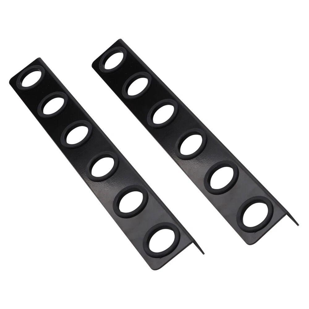 

Durable Construction Landscape Truck Rack Easy Install Trailer Rack Shovel Rack Trailer Mounting чорний