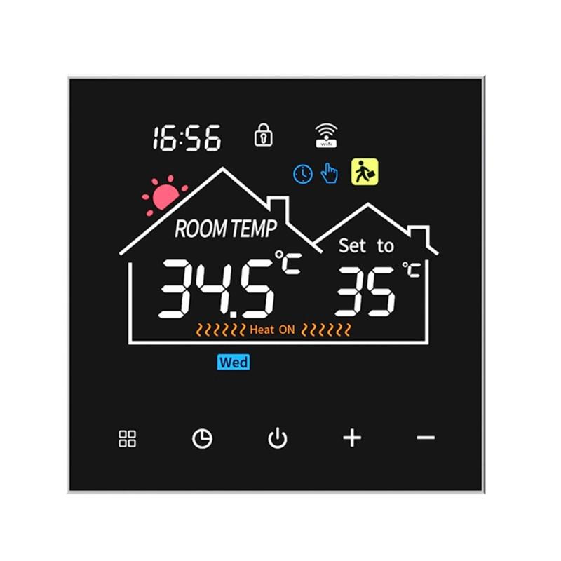 Programmable Thermostat Water/Gas Boiler Floor Heating Temperature Controller Intelligent Thermostat App Remote Control