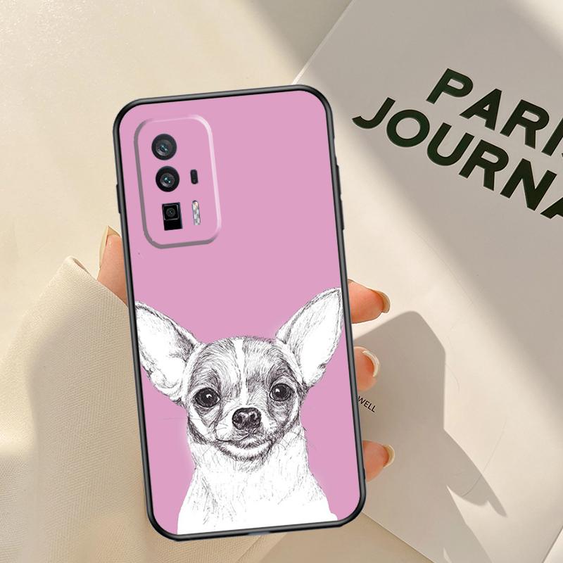 Chihuahua Dog Case For Xiaomi 15T 14T 13T Pro 14 15 Ultra 17 Pro Max POCO F8 F7 F5 F6 X3 X5 X6 X7 Pro Coque