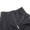 LE CIEL BLEU Beautiful Rib Jersey Zip Front Pants Bottoms Women's Black Size 36 25S68310 Bottoms 36 blackUsed
